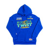 SIERRA TWIST HOODIE - ROYAL