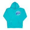 DIRTY FANA HOODIE - TURQUOISE